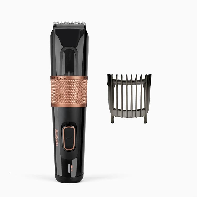 Tondeuse homme Babyliss E977E Tondeuse cheveux Carbon Steel pour